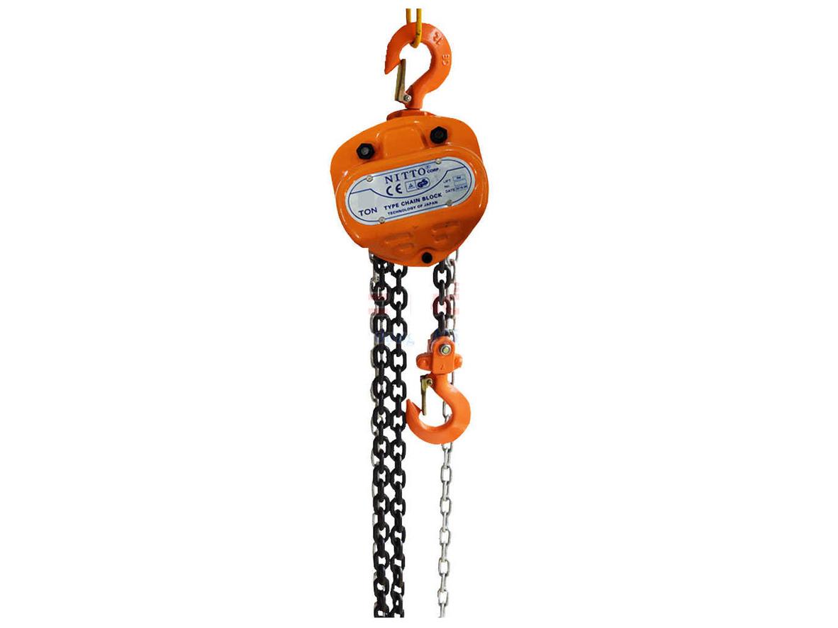 Tổng quan Pa lăng xích kéo tay Nitto 5T-5m (5 tấn)