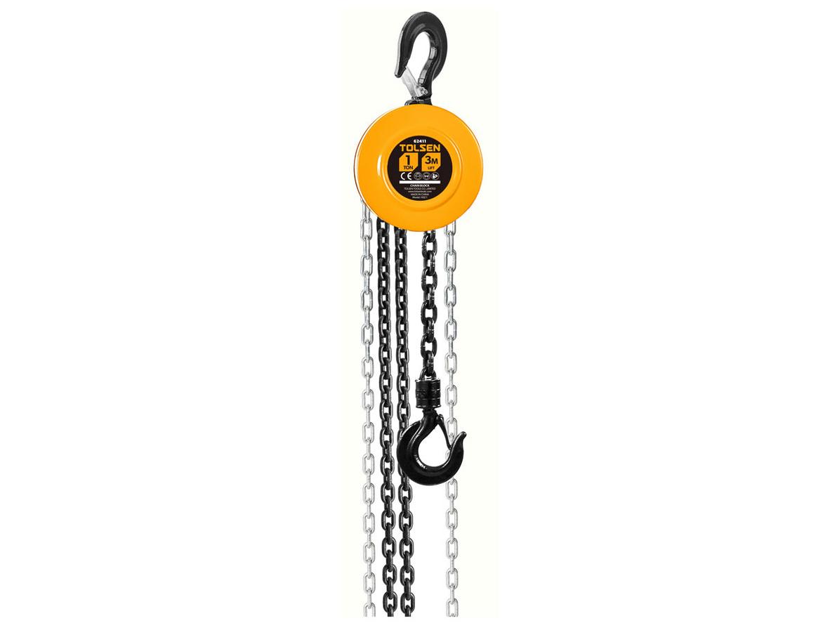 Tổng quan Palang xích kéo tay 5 tấn Tolsen 62414