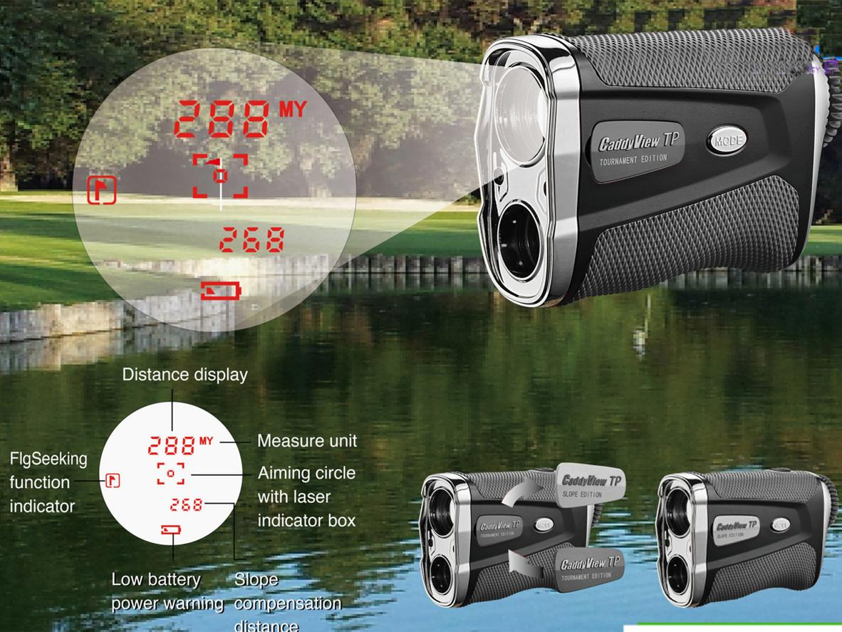 Phạm vi đo 1.200yd, sai số ±1yd và pin CR2 3V.