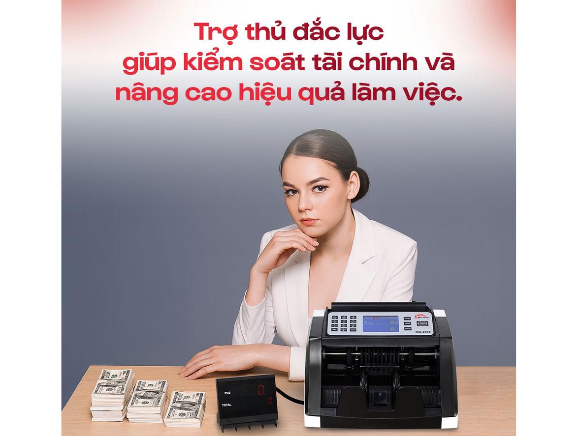 Cảm biến kiểm tiền giả giúp giao dịch an toàn hơn