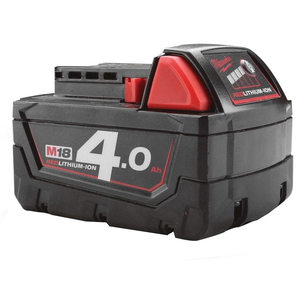 Tổng quan Pin Li-ion 18V 4.0Ah Milwaukee M18B4