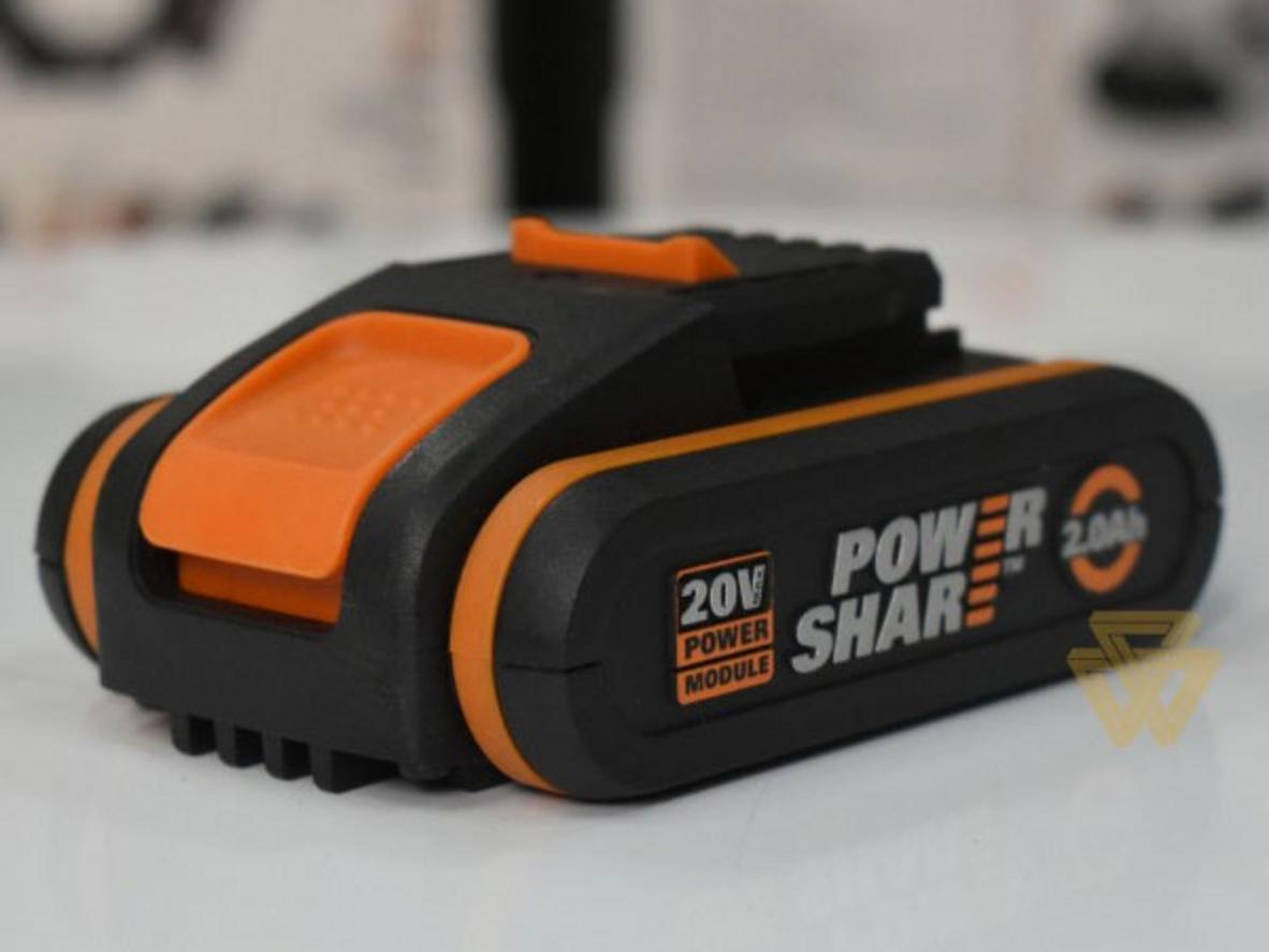 Pin Li-ion 20V mang lại sự linh hoạt khi làm việc.