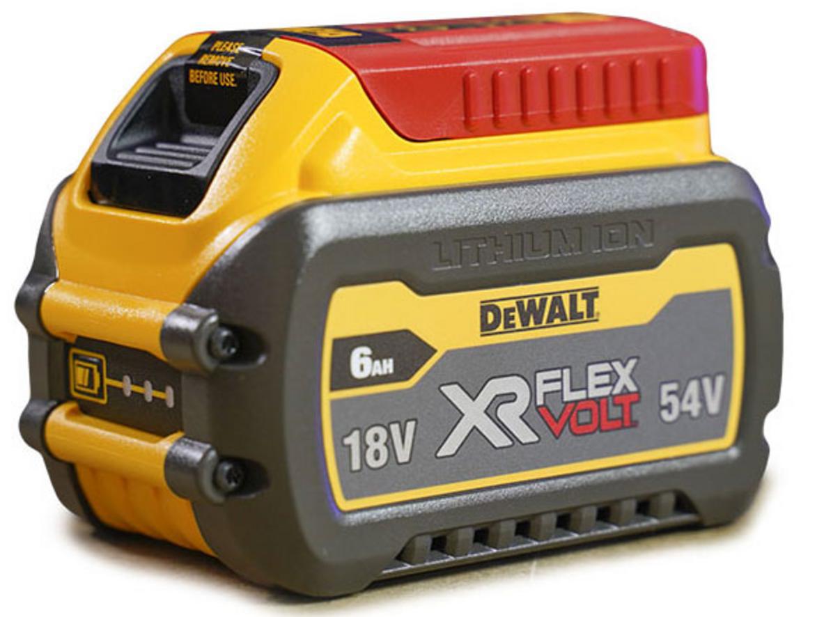 Tổng quan Pin Li-on cho máy khoan 18V/54V - 6Ah Dewalt DCB546-XJ