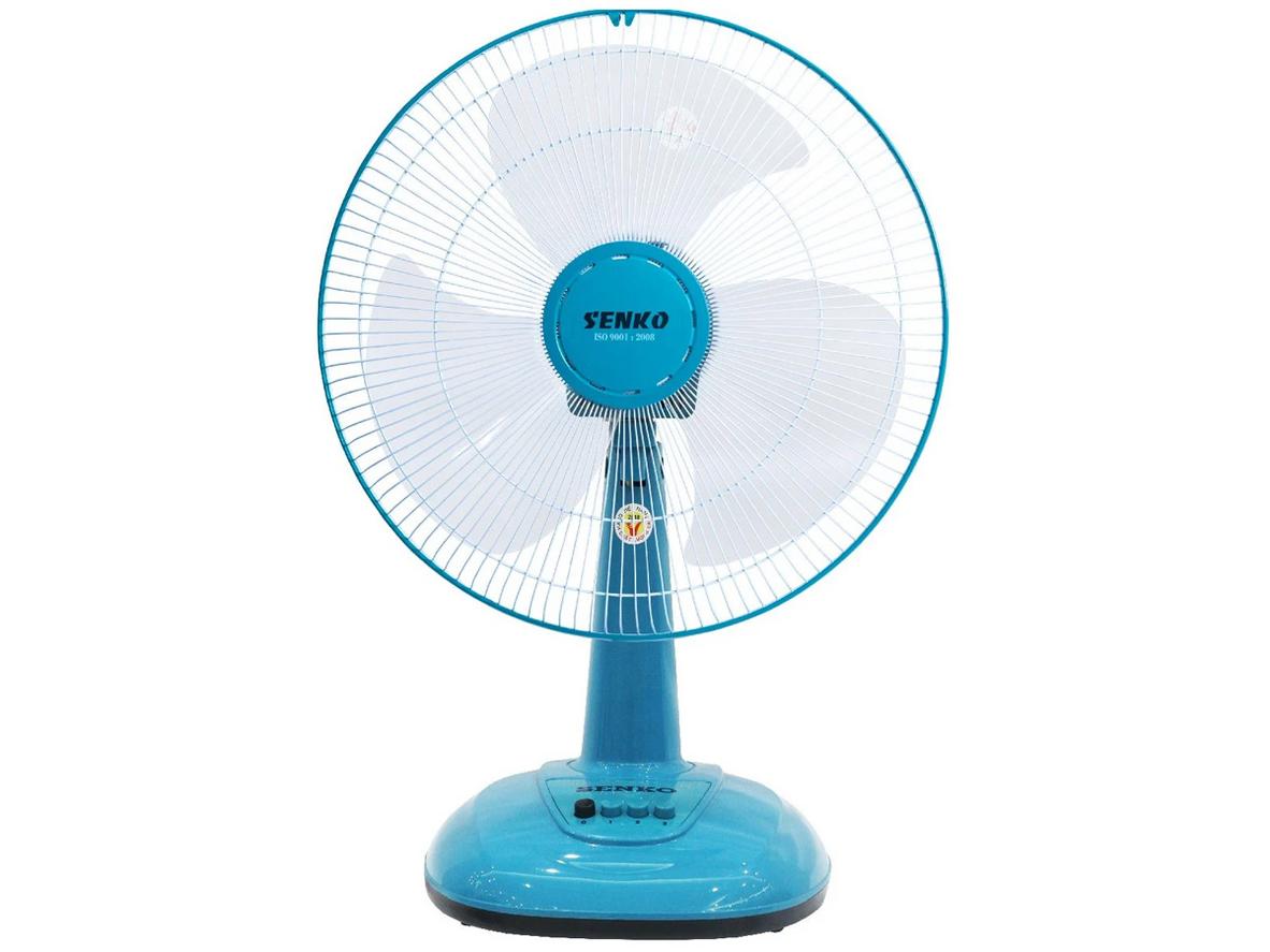 Thiết kế gọn đẹp của Quạt bàn Senko B1616