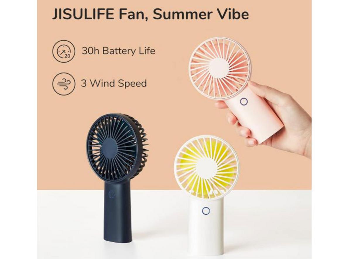 Tổng quan Quạt cầm tay mini Jisulife F2D