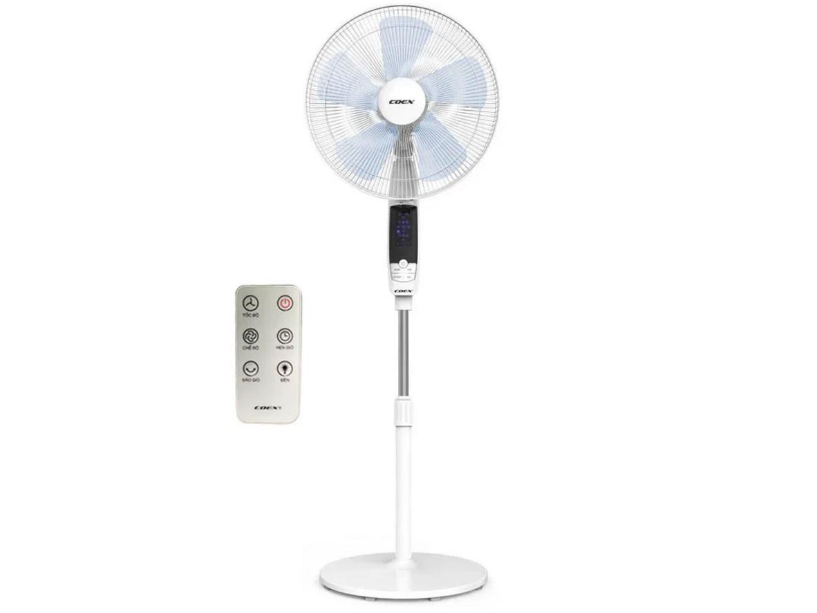 Tổng quan Quạt cây 5 cánh có điều khiển Coex CF-7116A