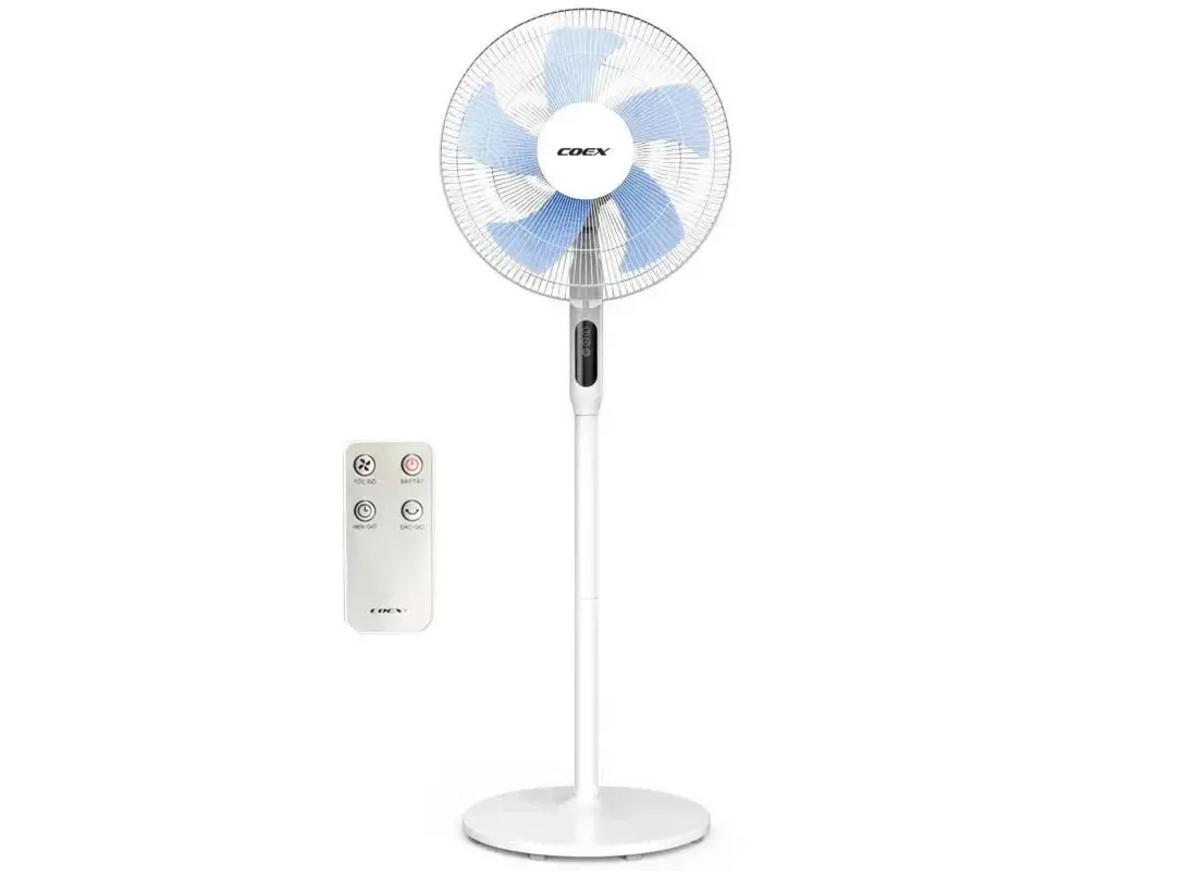 Tổng quan Quạt cây 5 cánh có điều khiển Coex CF-7117A (3 in 1)