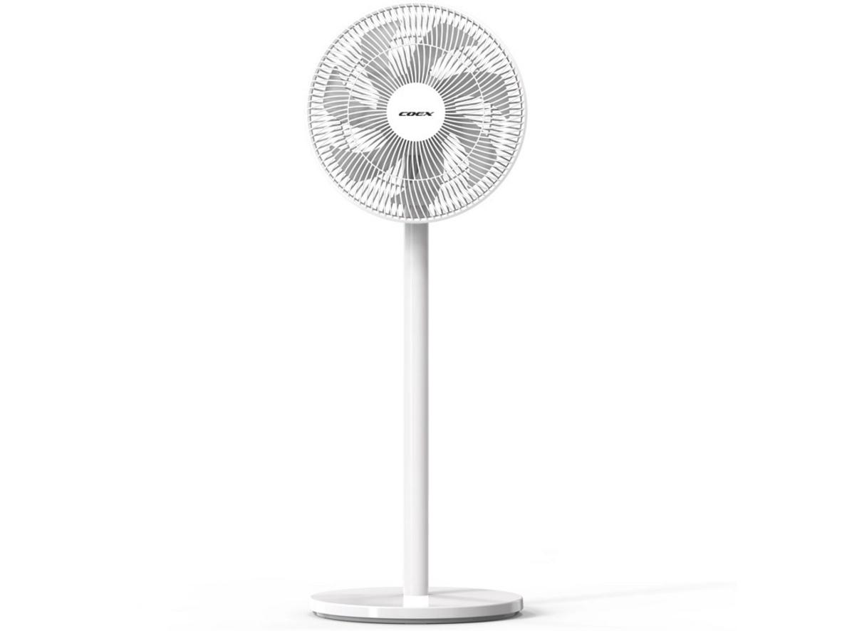 Tổng quan Quạt cây 7 cánh Coex CF-7124 màu trắng