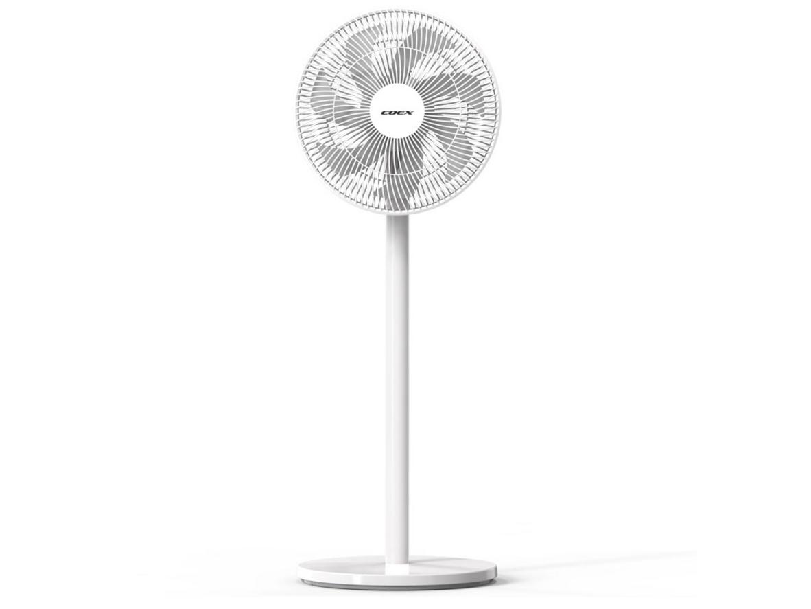 Tổng quan Quạt cây 7 cánh Coex CF-7125A - Màu trắng (Điều khiển từ xa)