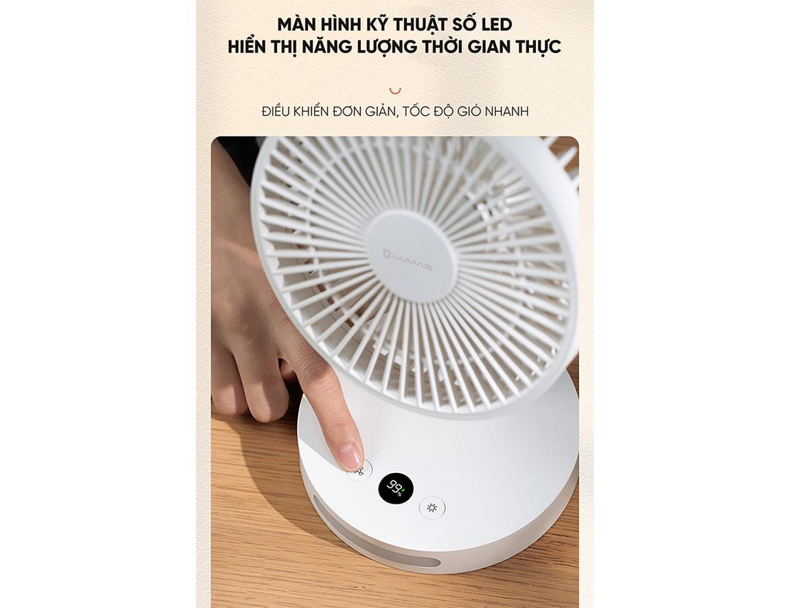 Tổng quan Quạt để bàn Lumias LM-36W