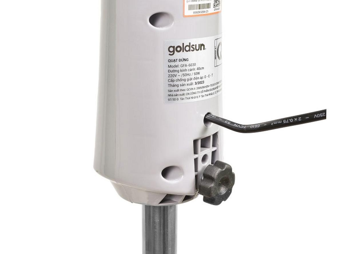 Tổng quan Quạt điện đứng Goldsun GFA-6030
