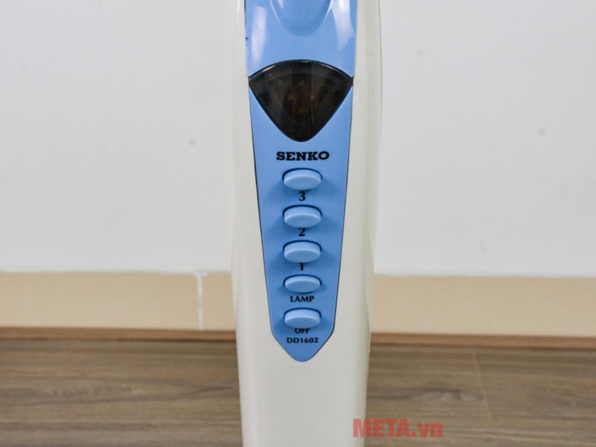 Công suất 47W và sải cánh 39cm giúp làm mát hiệu quả.