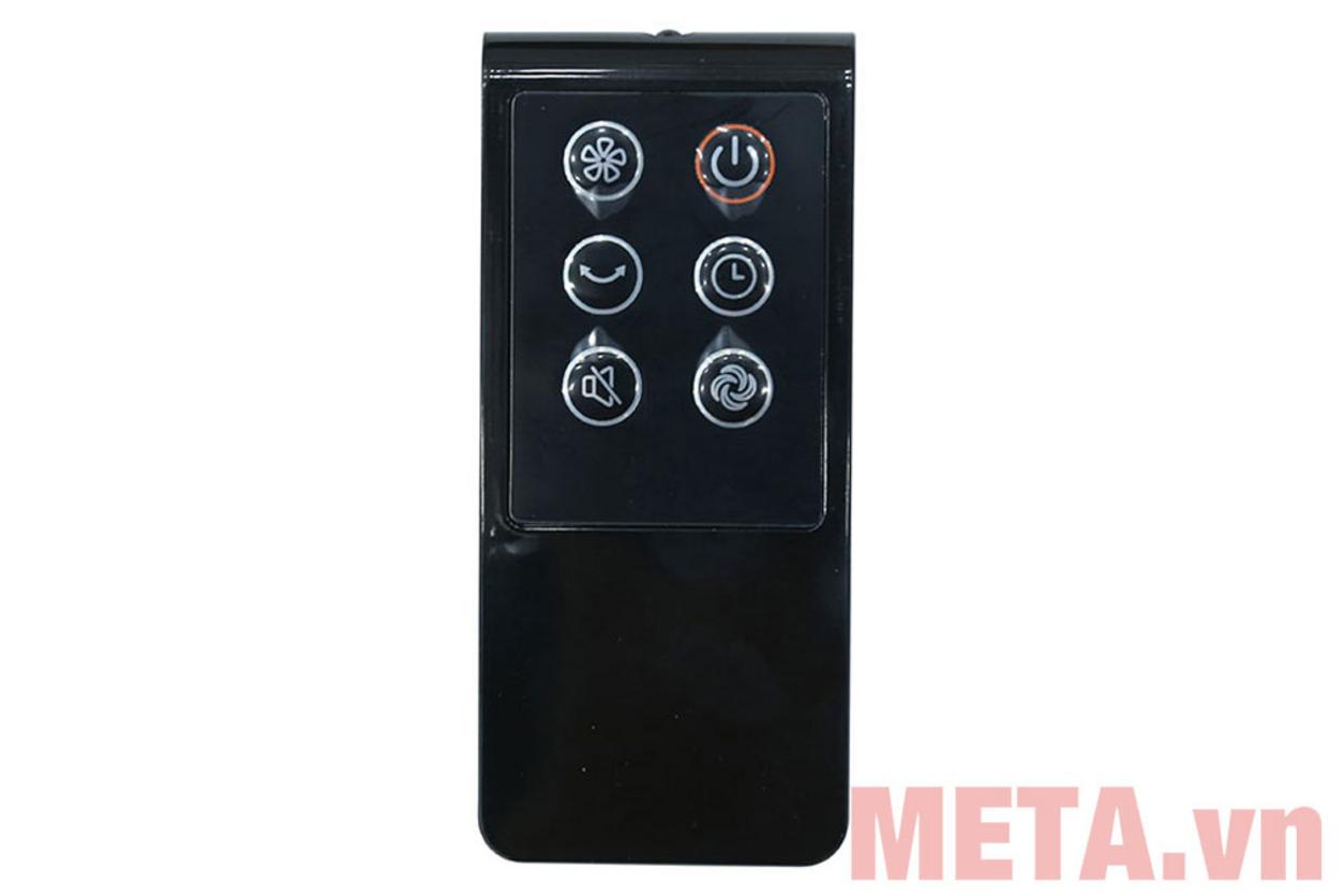 Remote và hẹn giờ 7.5 giờ giúp dùng quạt nhàn hơn mỗi ngày