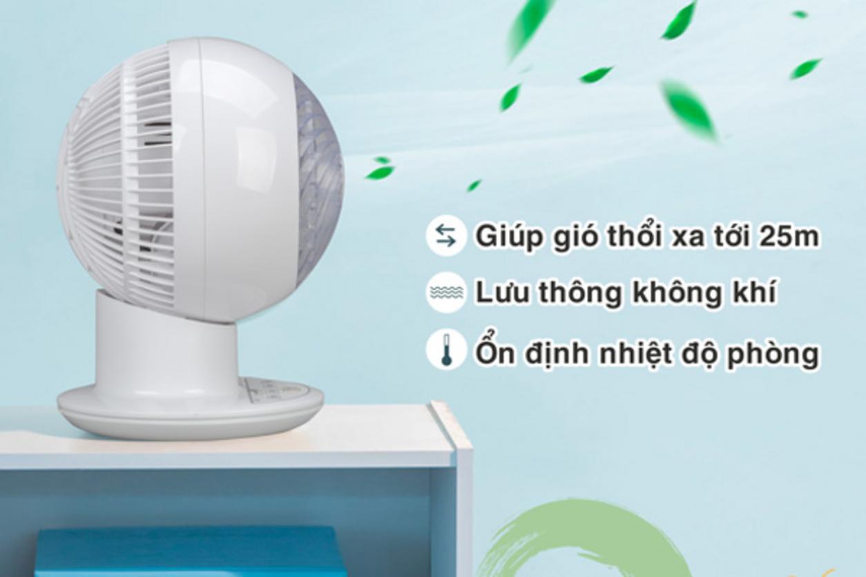 Remote và hẹn giờ giúp điều chỉnh quạt thuận tiện hơn.