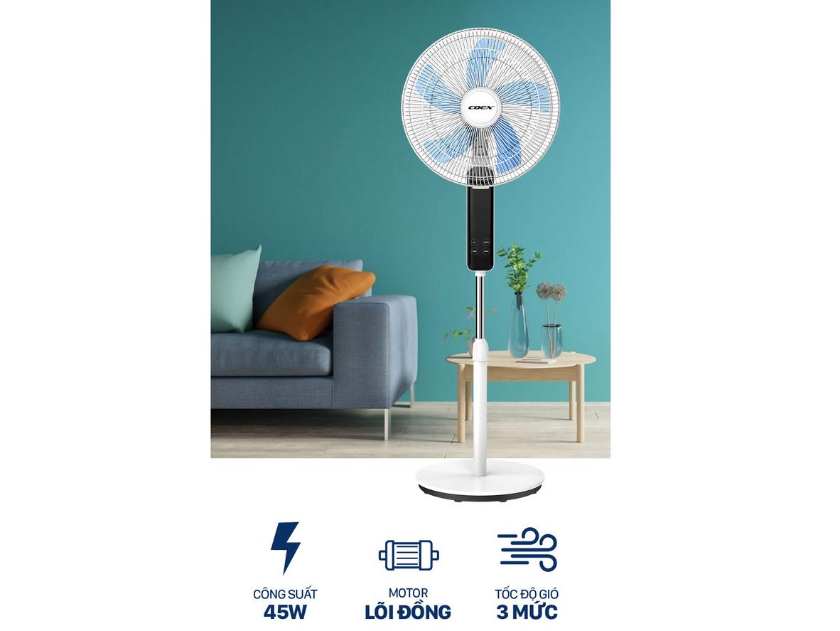 Remote, LED và hẹn giờ giúp thao tác tiện lợi hơn.