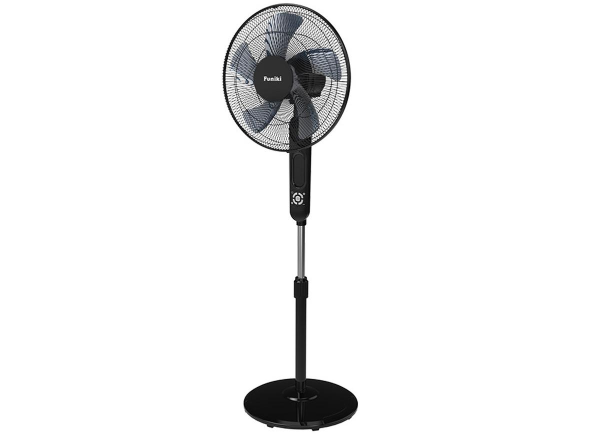 Remote, LED và hẹn giờ 8 tiếng giúp dùng tiện hơn.