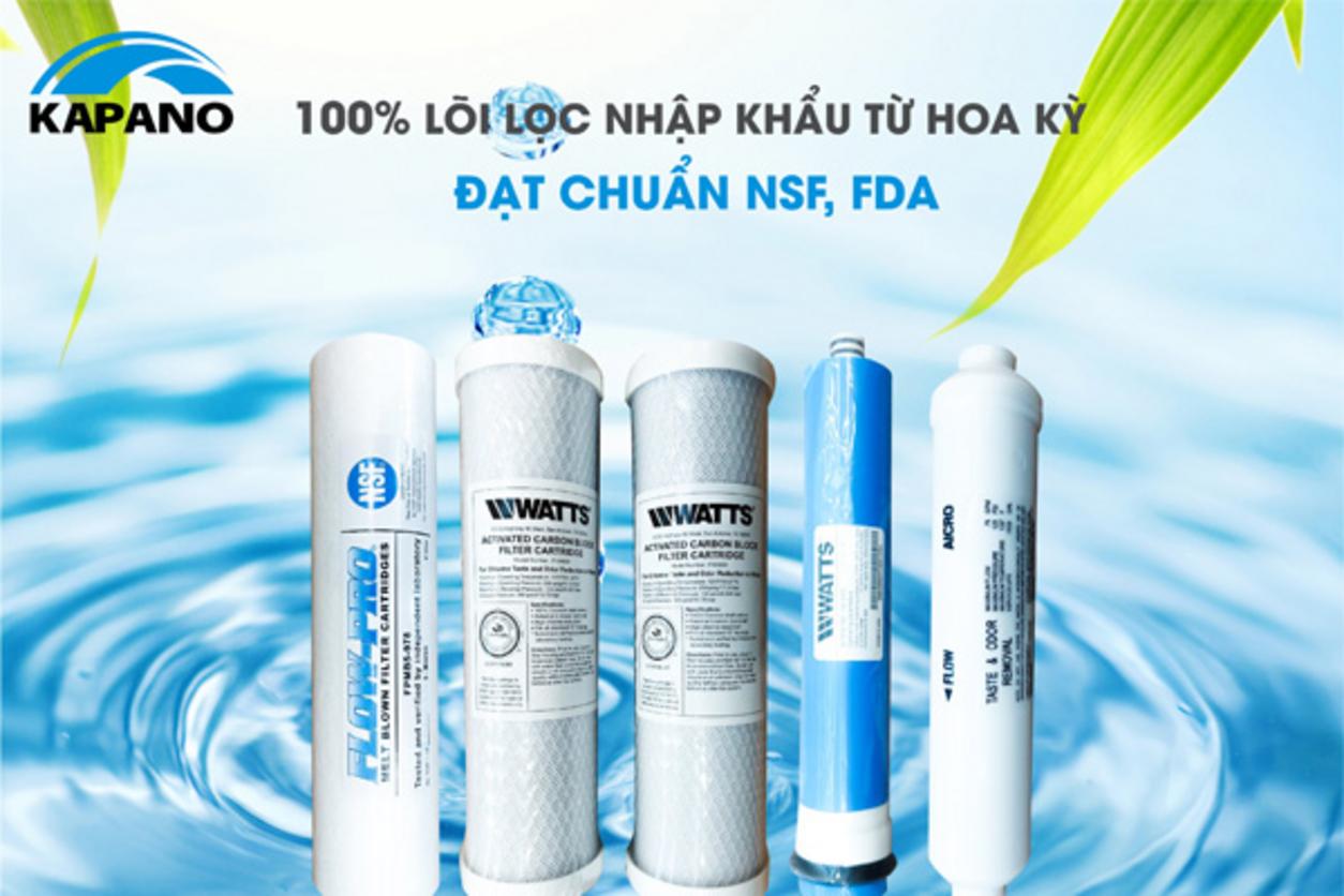 Hệ thống RO 5 cấp lọc an toàn cho gia đình Việt