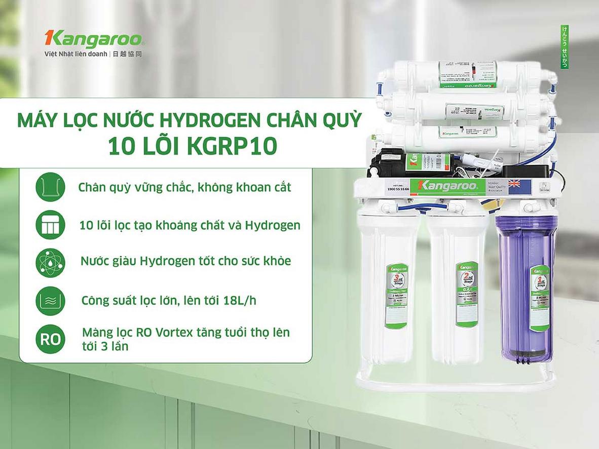 RO Vortex tạo nước Hydrogen tiện lợi