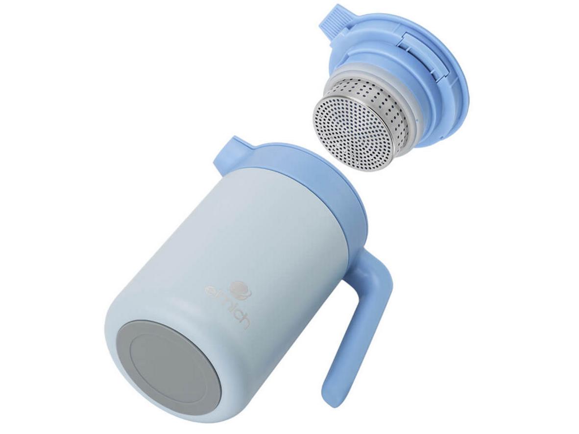 Ruột inox 304 an toàn cho đồ uống hằng ngày.