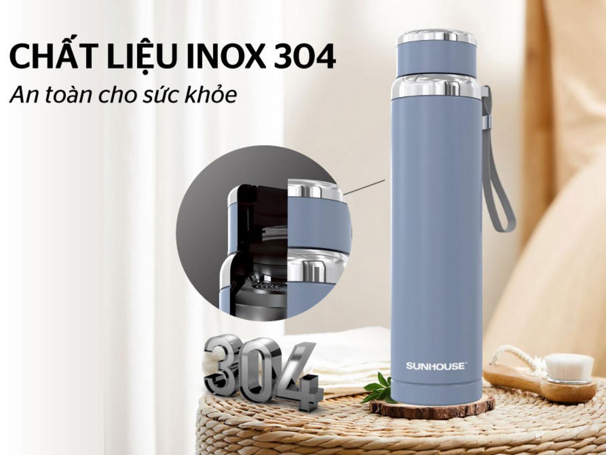 Ruột Inox 304 an toàn cho sức khỏe.