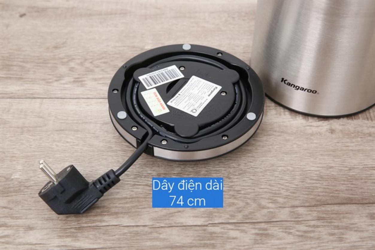 Ruột inox SUS304 bền bỉ và dễ vệ sinh