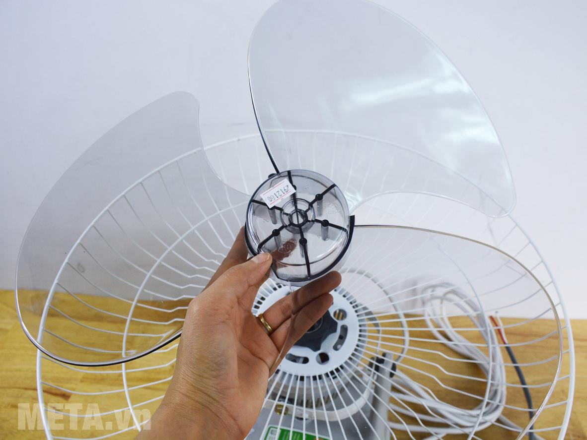 Sải cánh 400mm cho gió phủ đều khắp phòng