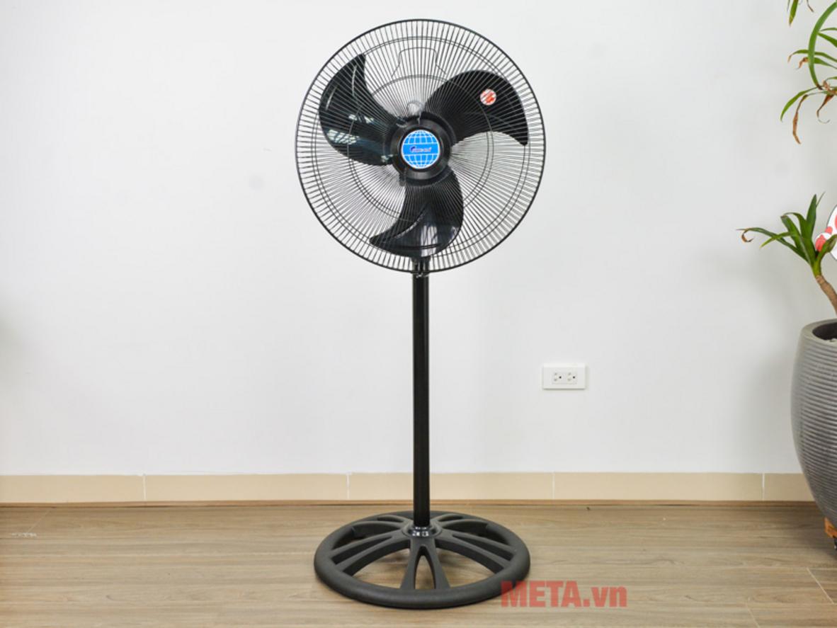 Sải cánh 50cm giúp gió phủ rộng và mạnh.