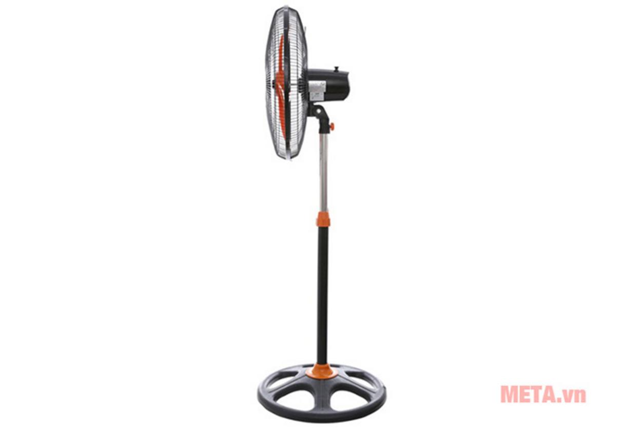 Sải cánh 50cm và 5 cánh xoắn giúp tăng vùng gió.