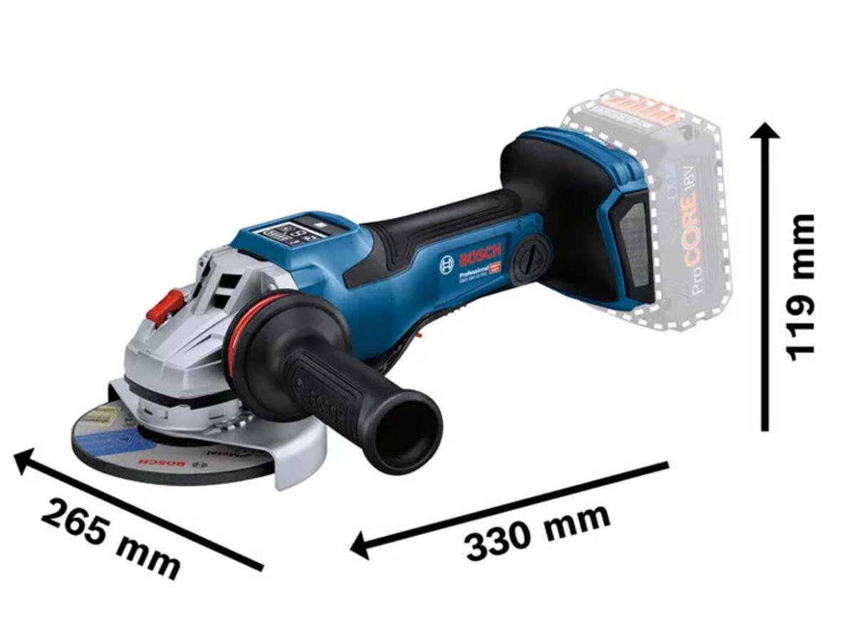 BITURBO Brushless cho sức mạnh cắt mài chuyên nghiệp