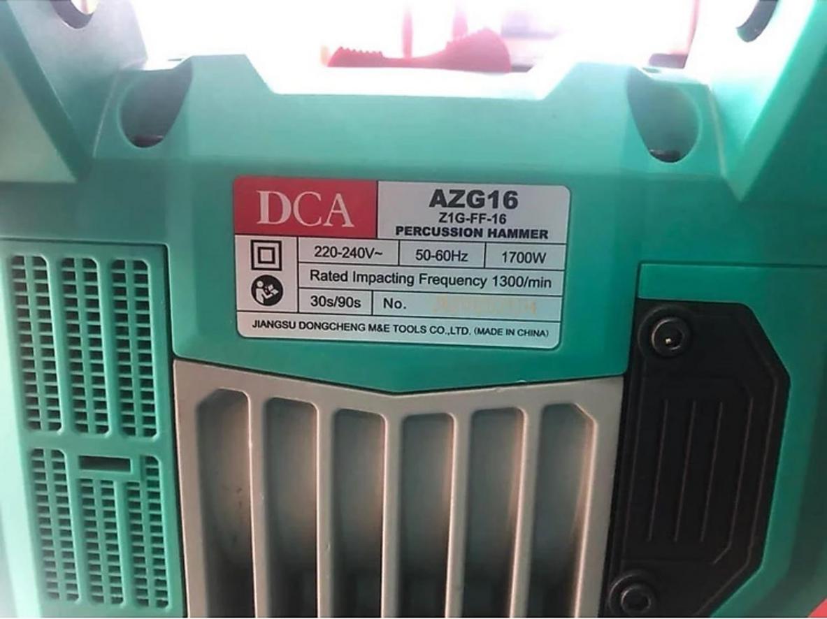 Sức phá dỡ mạnh của DCA AZG16 1.700W