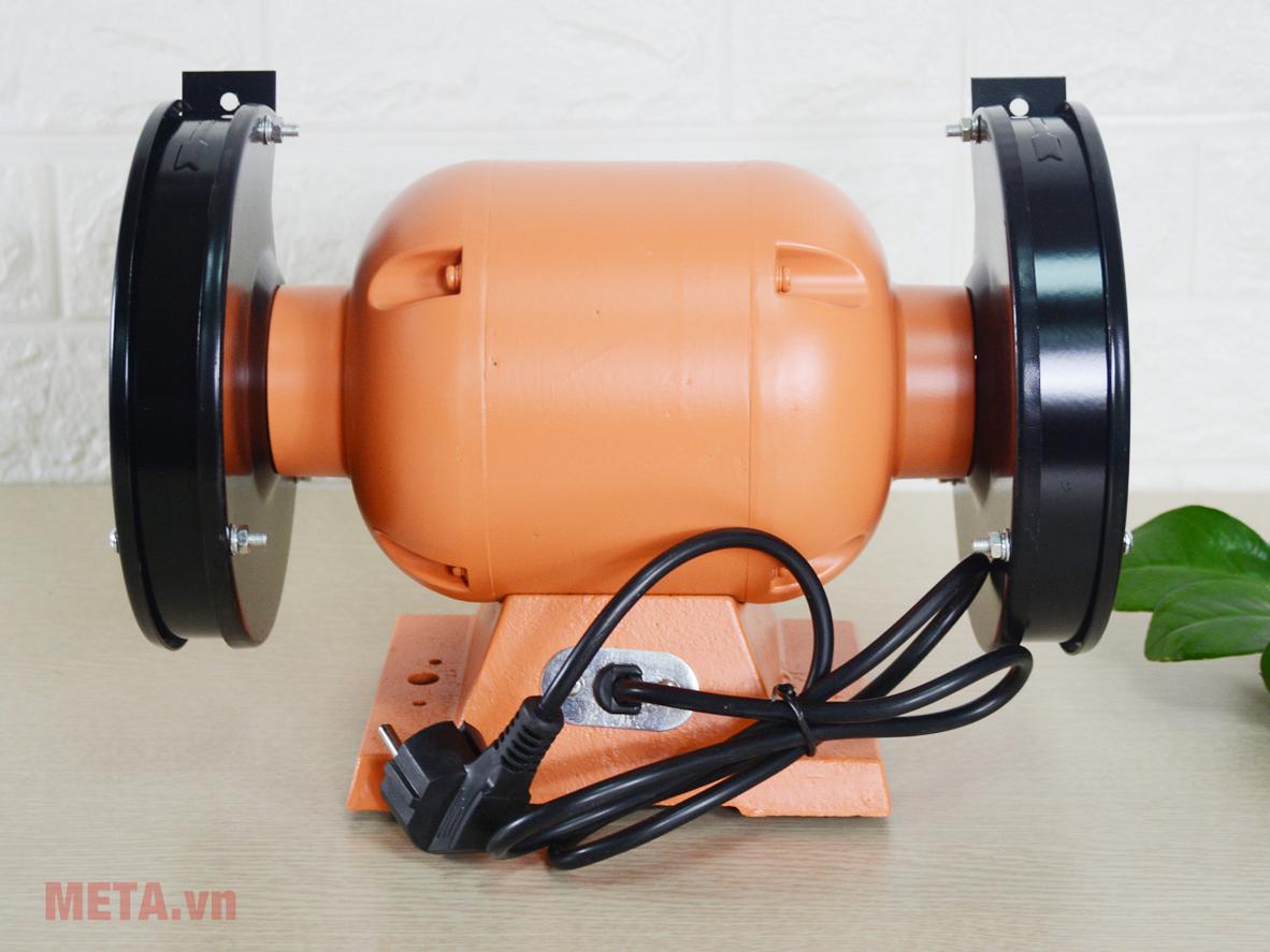 Tấm chắn bảo vệ giúp quá trình mài an tâm hơn.