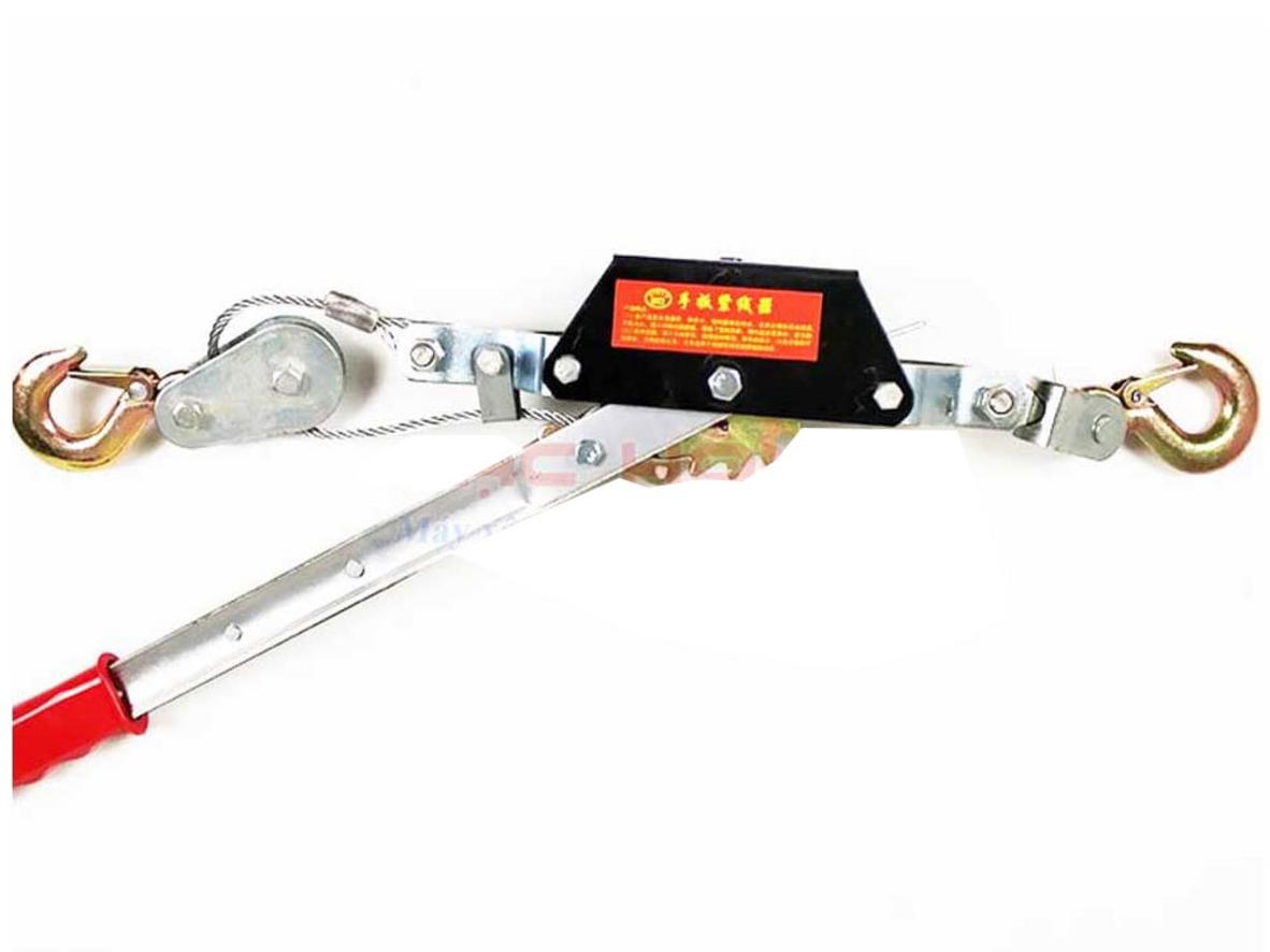 Tay cầm bọc cao su và móc cẩu thép bền chắc
