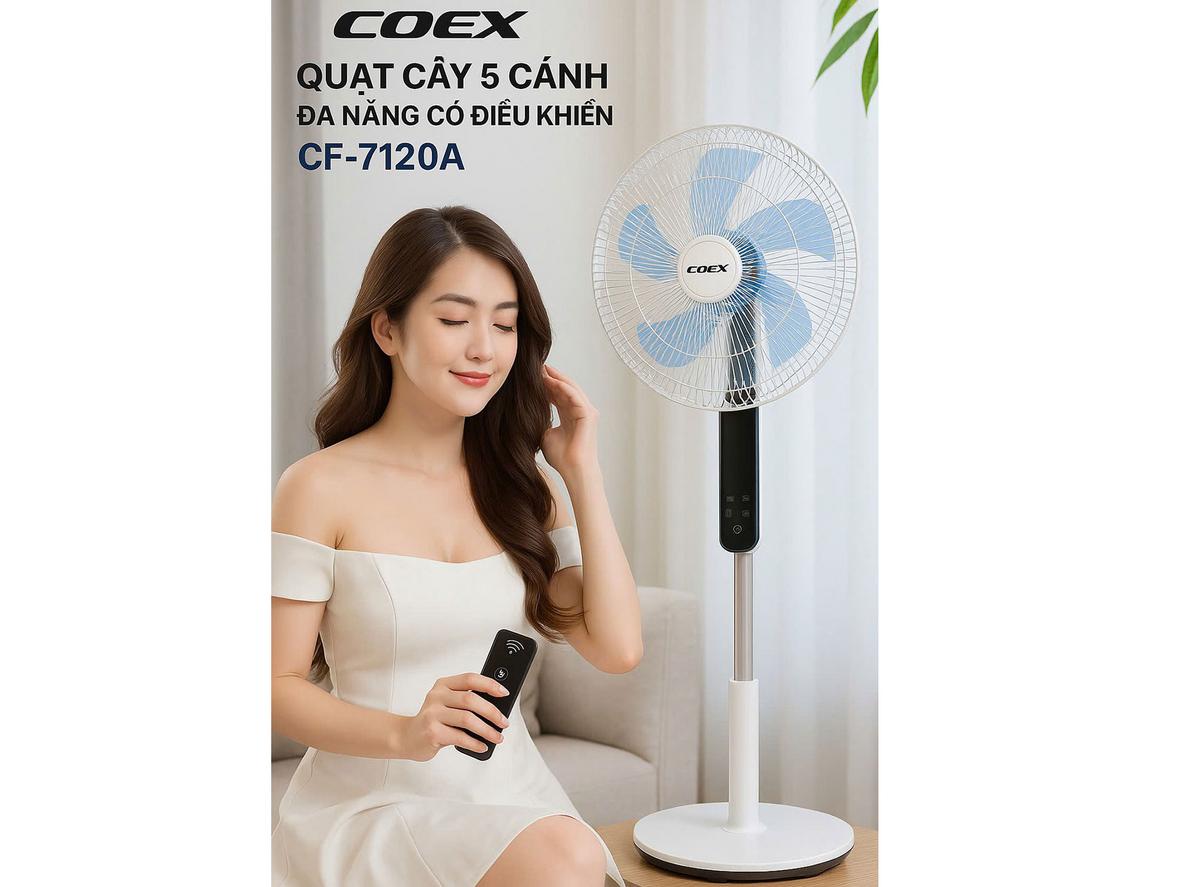 Thân ABS và động cơ dây đồng tăng độ bền cho sản phẩm.