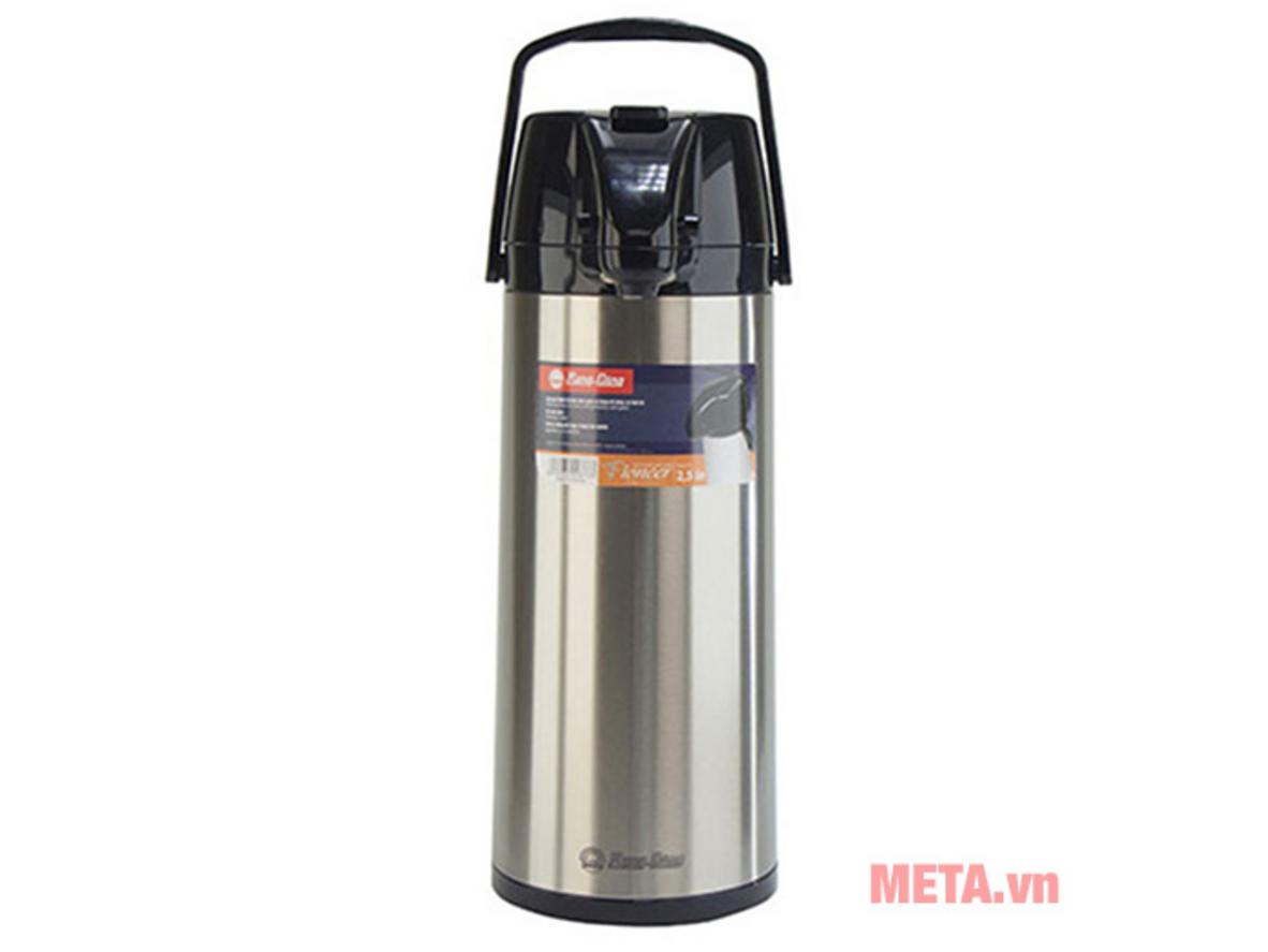 Thân inox bền đẹp, dễ vệ sinh.