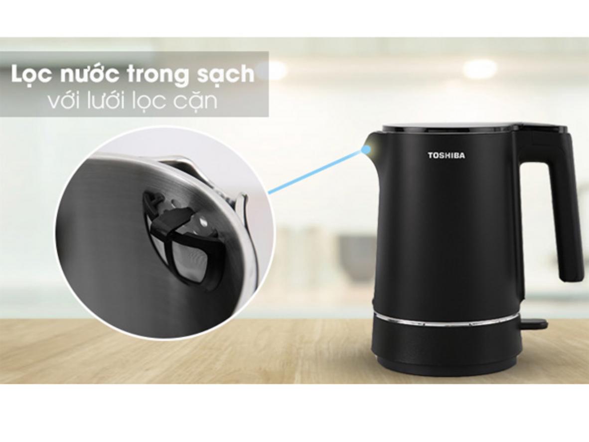 Thiết kế 2 lớp cách nhiệt hỗ trợ hạn chế bỏng.