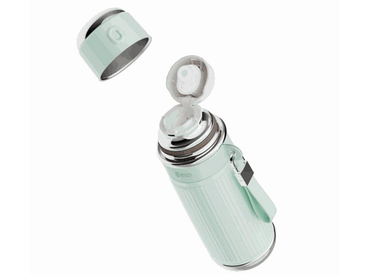 2 nắp tiện dụng và miệng rộng dễ vệ sinh