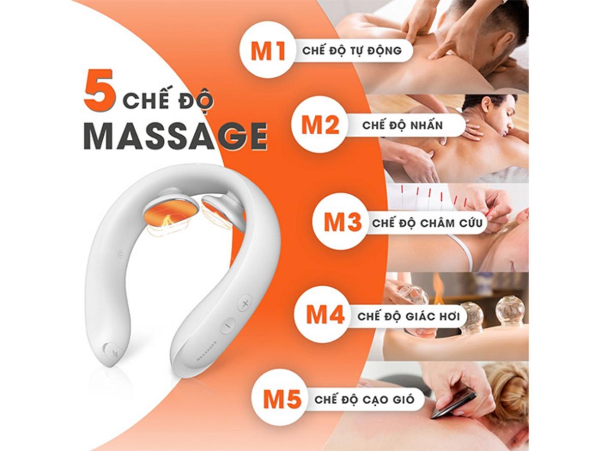 Thiết kế chữ U không dây, tiện dùng mọi lúc