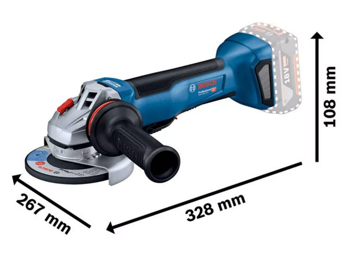 Thiết kế dùng pin 18V linh hoạt và cơ động