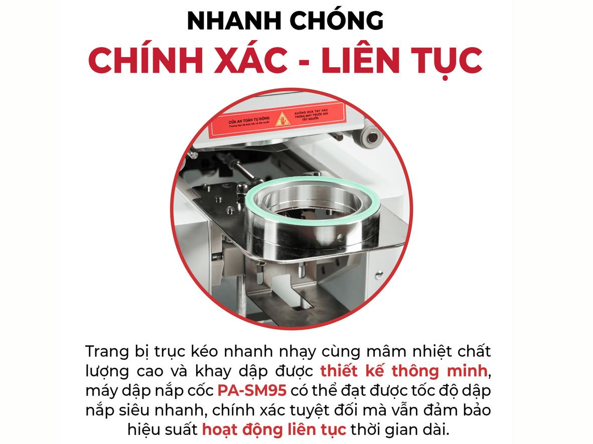 Kích thước và bố trí thực tế của Promax SM95