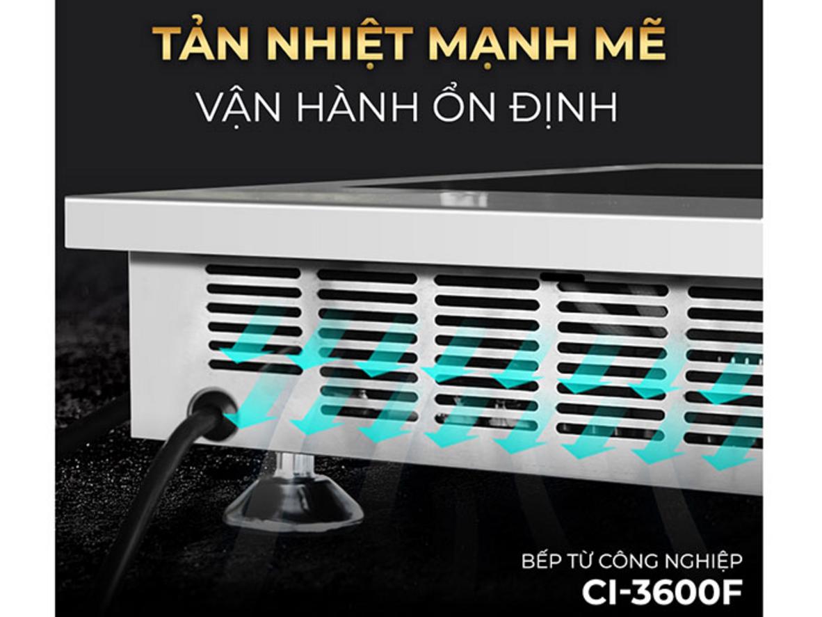 Thiết kế gọn, mặt kính cường lực và khả năng chịu tải cao.