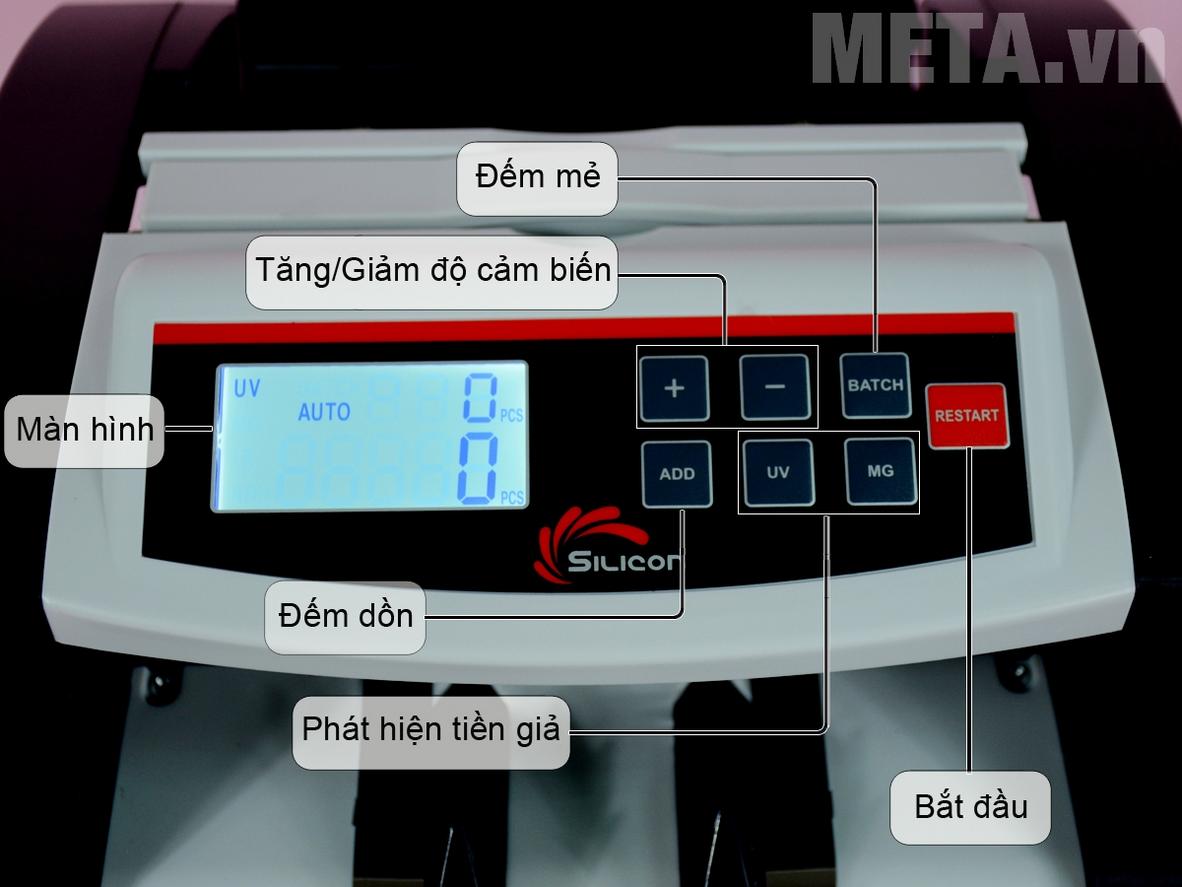Thiết kế nhỏ gọn giúp dễ bố trí tại quầy thu ngân, cửa hàng và văn phòng.