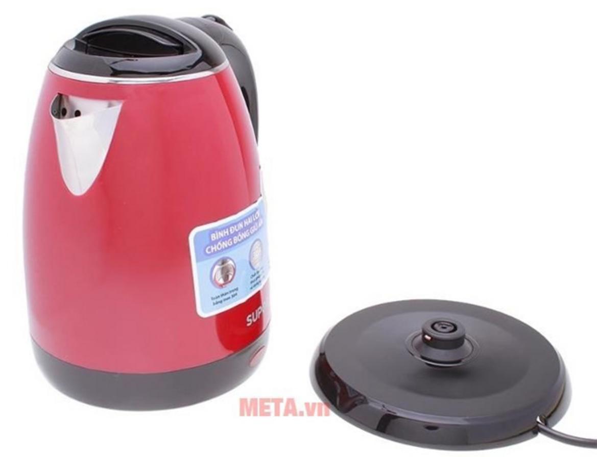 Thiết kế hai lớp Safety Touch giúp giảm nóng bề mặt, hạn chế bỏng.