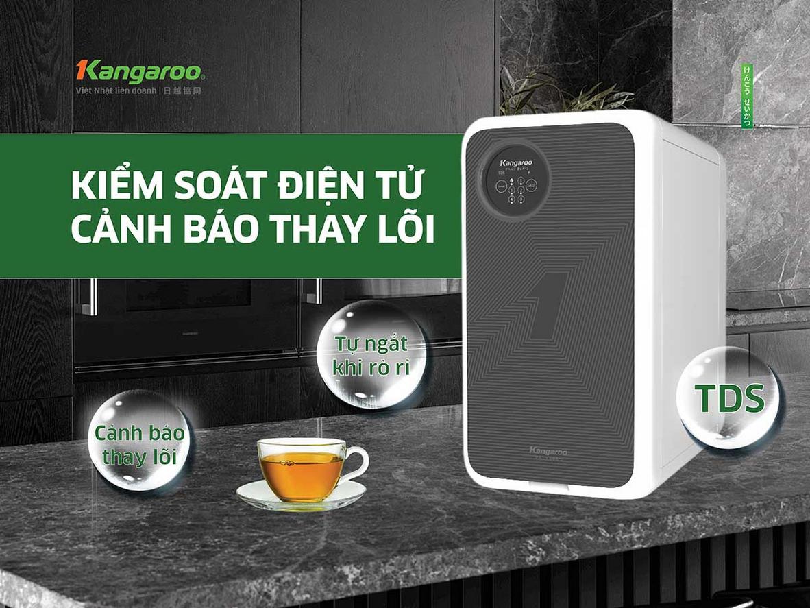 Thiết kế không bình chứa siêu gọn, linh hoạt lắp đặt.