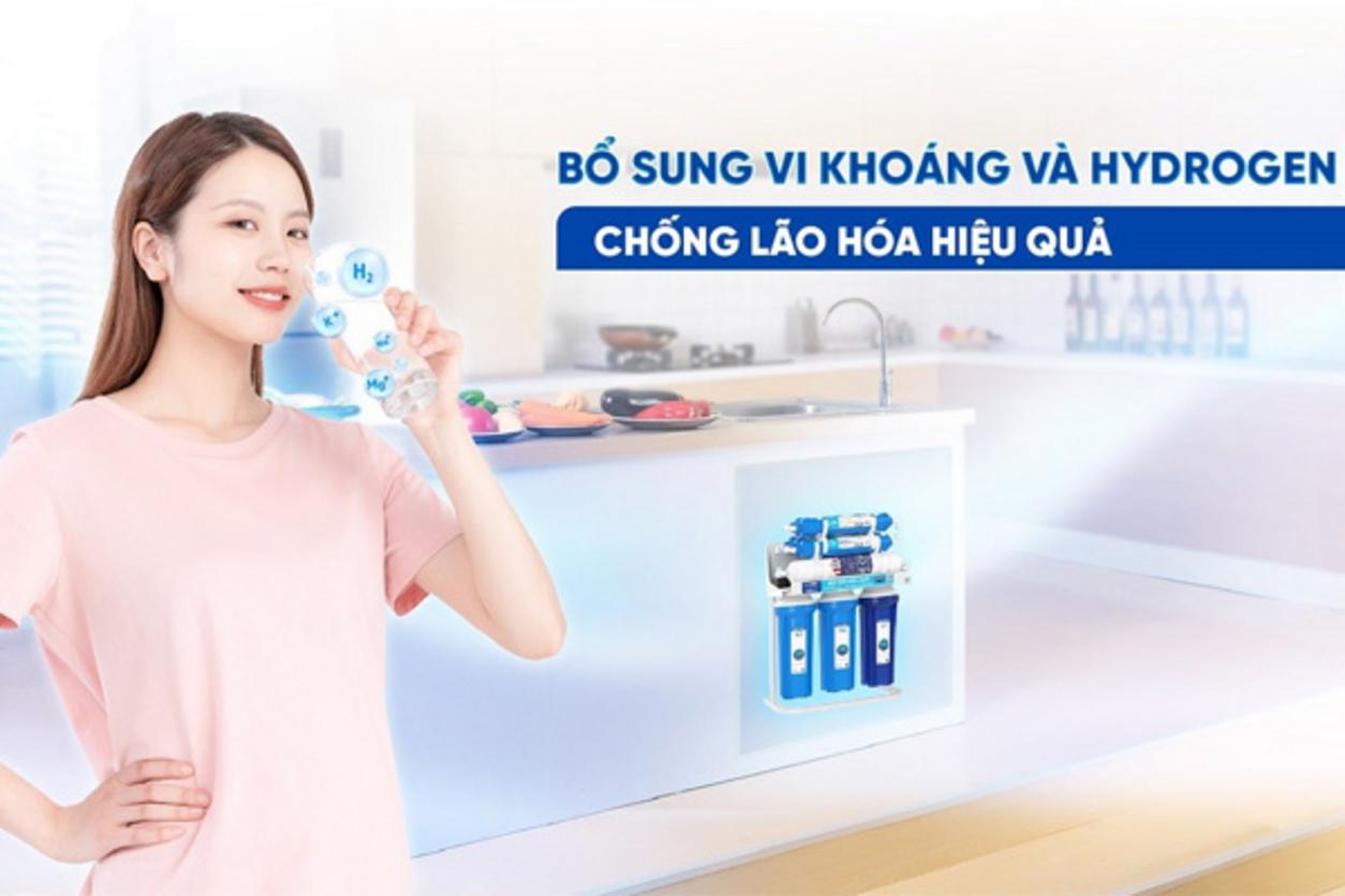 Thiết kế không vỏ tủ tiết kiệm diện tích tối đa.