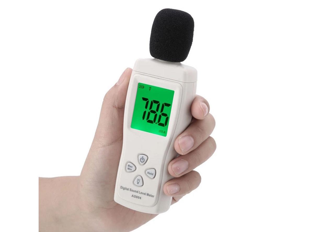 Thiết kế cầm tay gọn nhẹ của Smartsensor AS804