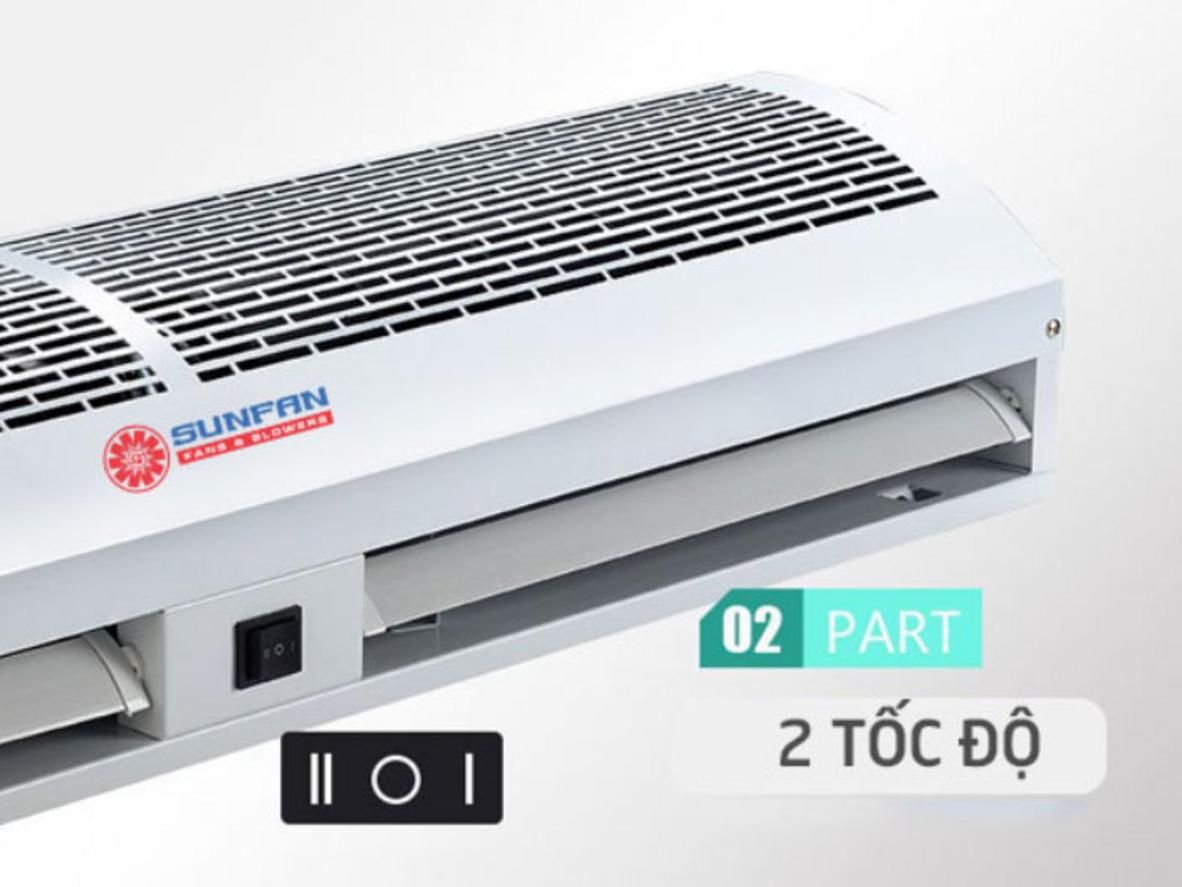 Công suất 160W giúp tiết kiệm điện cho vận hành hàng ngày.