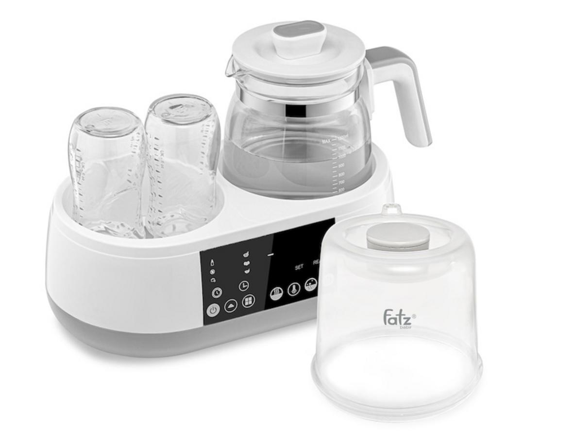 Tiệt trùng 3 bình sữa tiện lợi với Fatzbaby Multimax 1 FB9002SJ
