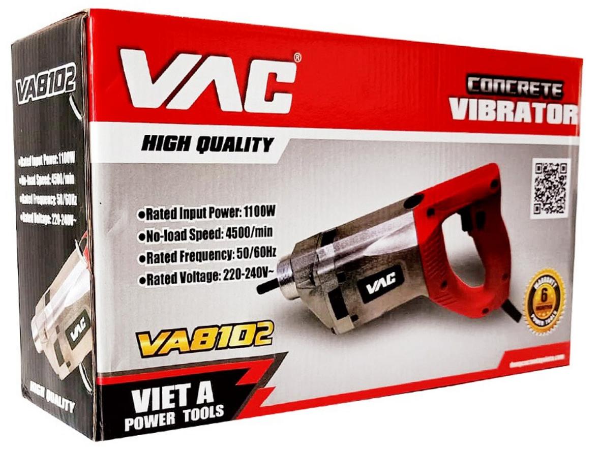 Tốc độ 4.500 vòng/phút hỗ trợ đầm nhanh