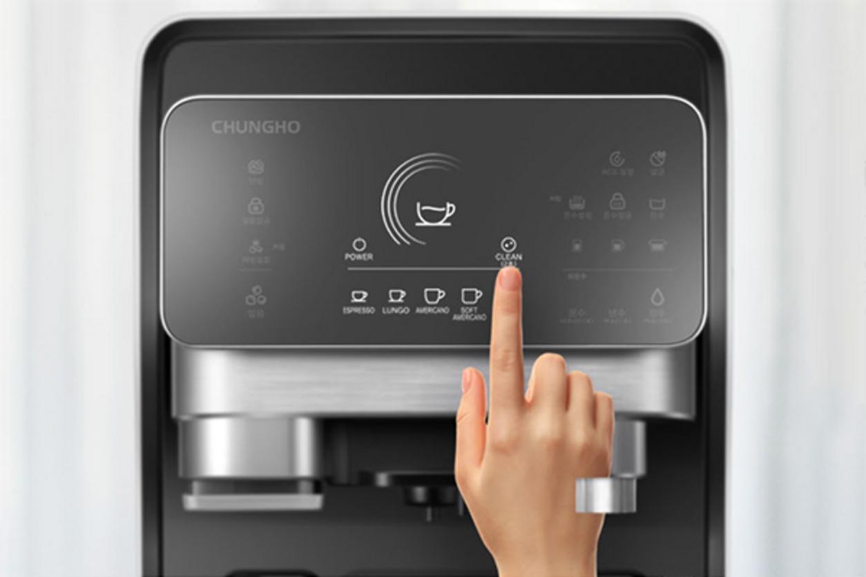 ACS tự động làm sạch và khử trùng điện phân hỗ trợ vệ sinh tối ưu.
