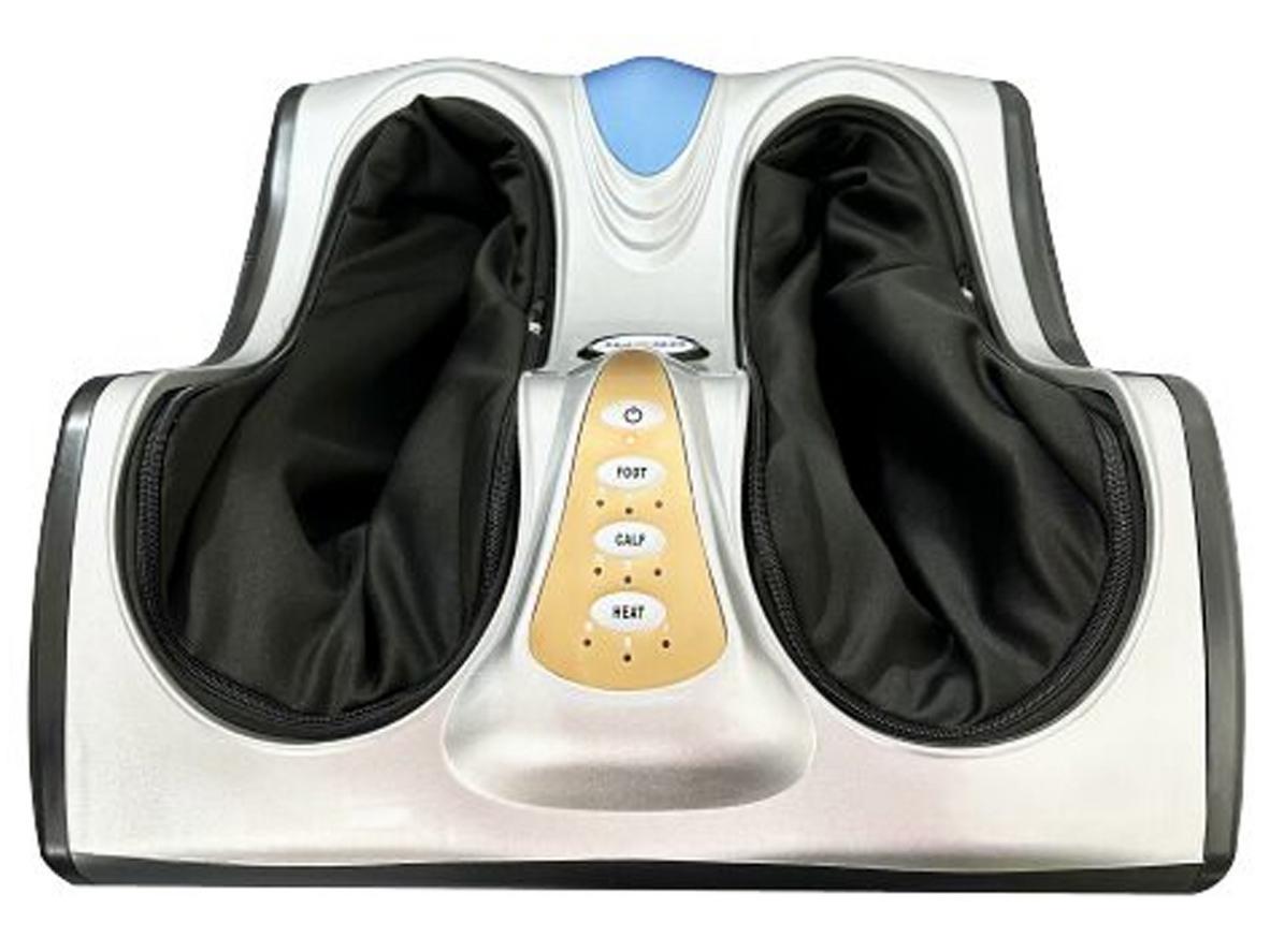 Túi khí massage toàn diện giúp thư giãn bắp chân và bàn chân.